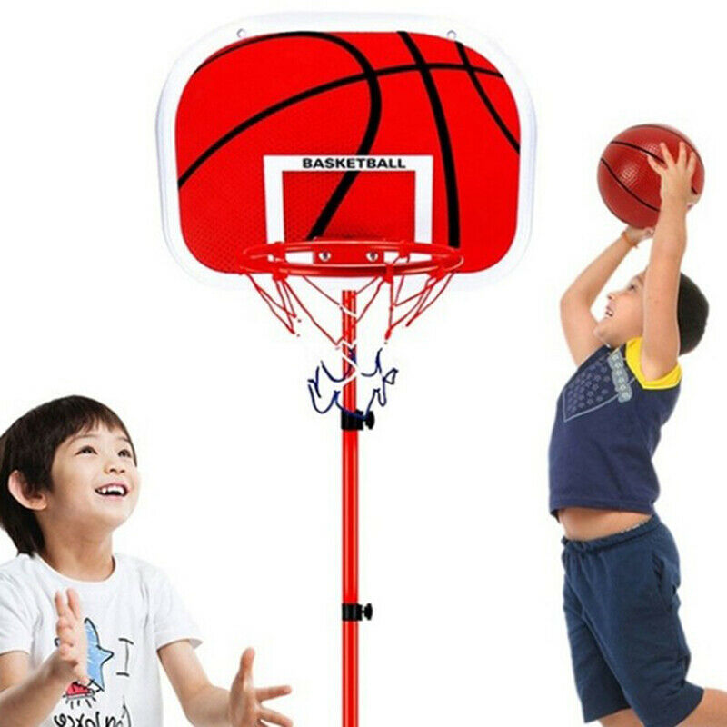 1.5M Adjustable Basketball Stands Children's Basketball Hoop Backboard Ball  Hn