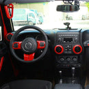 Air Conditioning Vent Cover Trim Accents for Jeep Wrangler JK JKU Unlimited