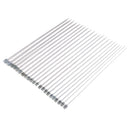 22 Pieces Stainless Steel Single Pointed Knitting Needles Weave Craft Tools