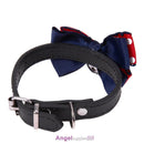 Adjustable Pet Cat Bow Tie Collar velvet safety Kitten Colar Necklace with Bell