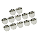 Pack of 12, Stainless Steel Coffee Mug Tea Cup Double Wall Tumbler 50ml