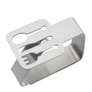 4 Pcs Set Stainless Steel Tablecloth Clamps Wedding Promenade Table Cover H