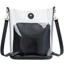 Transparent Pvc Shoulder Bag Women'S Candy Color Women'S Jelly Bag Wallet S