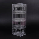 Clear Acrylic Earrings Necklace Jewelry Display Rack Stand Organizer Holde DQG