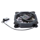 Silent Cooler 120mm Dual Halo Hydraulic Bearing CPU Cooling Fan (Multicolor