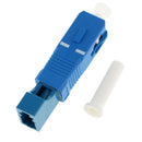 Premium LC Female to SC Male Fiber Single Mode Simplex Adapter Converter (Pack