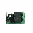 Wireless Remote Control Switch RF 433Mhz AC 220V 2CH Relay Receiver Module