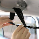 Car Ceiling Storage Net Pocket Grab Handle Drawstring Sundries Organizer A