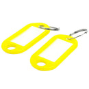 Key Ring Tags(200pcs yellow) L6G9