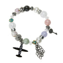 Bohemia Retro Romantic Charms Bracelet Lady Crystal Feather Chic Jewelry A