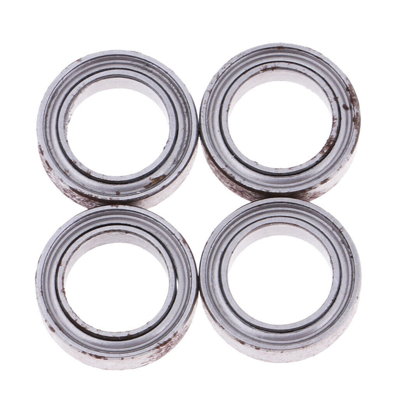 4pcs Metal Double Shielded Bearings (7x11x3 mm) for WLtoys 1/12 Racing Car