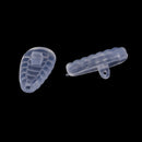 10*Silicone Air Chamber Nose Pads For Glasses Eyeglasses Sunglasses Screw Pus JR