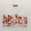Open Barrel Copper Ring Lug Terminal Assortment Kit OT 10A 20A 30A 40A  JAM