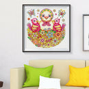 5D DIY Special Shaped Diamond Painting Duck Cross Stitch Mosaic Craft Kit