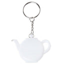 Mini Portable Keychain Ruler Steel Tape Measure Creative Sewing Decorative
