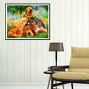 5D DIY Full Drill Diamond Painting Animals Cross Stitch Mosaic Kits (E209)