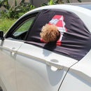 Pet Dog Car Window Ventilation Safe Guard Vent Protective Fence Outdoor