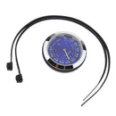 Steel Bike Dial Clock Watch Thermometer Hygrometer For Motorcycle Bike
