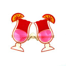 Cherry Juice with Lemon Shaped Party Glasses Sunglasses Birthday Decorati3C