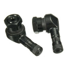 90 degrÃƒÂ©s CNC moto valve tige pneu 10mm paire jante roue aluminium 3C