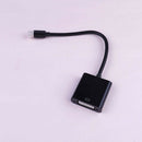 1PC black mini displayport DP male to DVI female video adapter cable N od JC&j