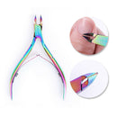 Born Pretty 1Pc Nail Cuticle Nipper Cutter Rainbow Clipper Scissor Dead Ski W5J7