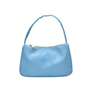 Nylon Casual Women Handbag Tote Female Solid Underarm Shoulder Bag (Blue)
