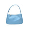 Nylon Casual Women Handbag Tote Female Solid Underarm Shoulder Bag (Blue)
