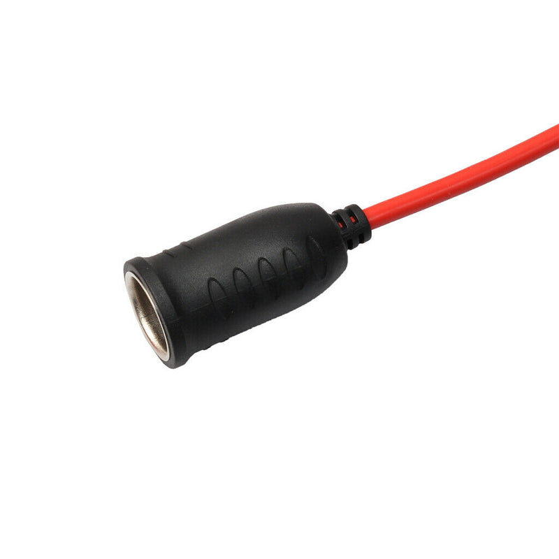 12FT 12V 24V Car Cigarette Lighter Female Socket Extension Cable Connector