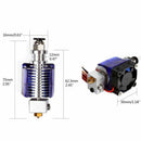 All-Metal V6 J-Head Hotend Extruder Hotend Kit With 2 Pcs Stainless Steel N