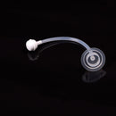 2Pcs Newborn Standard Caliber Bottle Mouth Straw Bottle Silicone Accessories MO