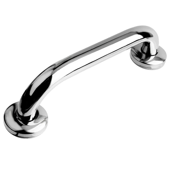Stainless Steel Bath Grab Bar Heavy Duty Wall Grip Handle Towel Rail - 300mm