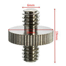 1Pcs 1/4" Male to 1/4" Male Threaded Screw Adapter for Camera Cage/Tripod