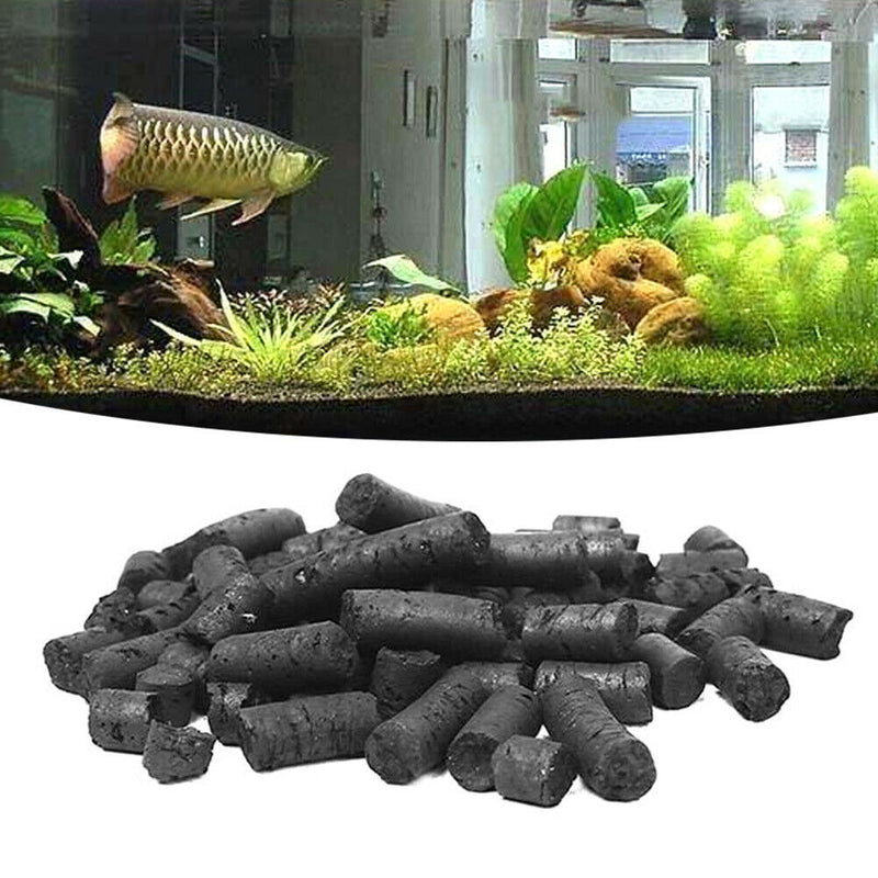 100g Activated Carbon Charcoal Pellets for Aquarium Fish Tank Koi Reef FiltSEAU
