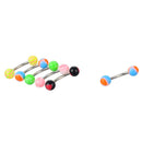 100pcs Body Eyebrow Navel Belly Lip Piercing Jewelry Tongue Nose Bar  OZ