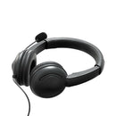 USB Wired Online Learning Call Center PC Line Control Gaming MIC Headphone  A