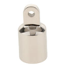 Square Base Stainless Steel Marine Handrail Fitting Hardware - Cover Top Eye End