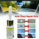 2pcs White Automotive Glass Nano Repair Fluid Car Windshield Chip Crack Too T3C5