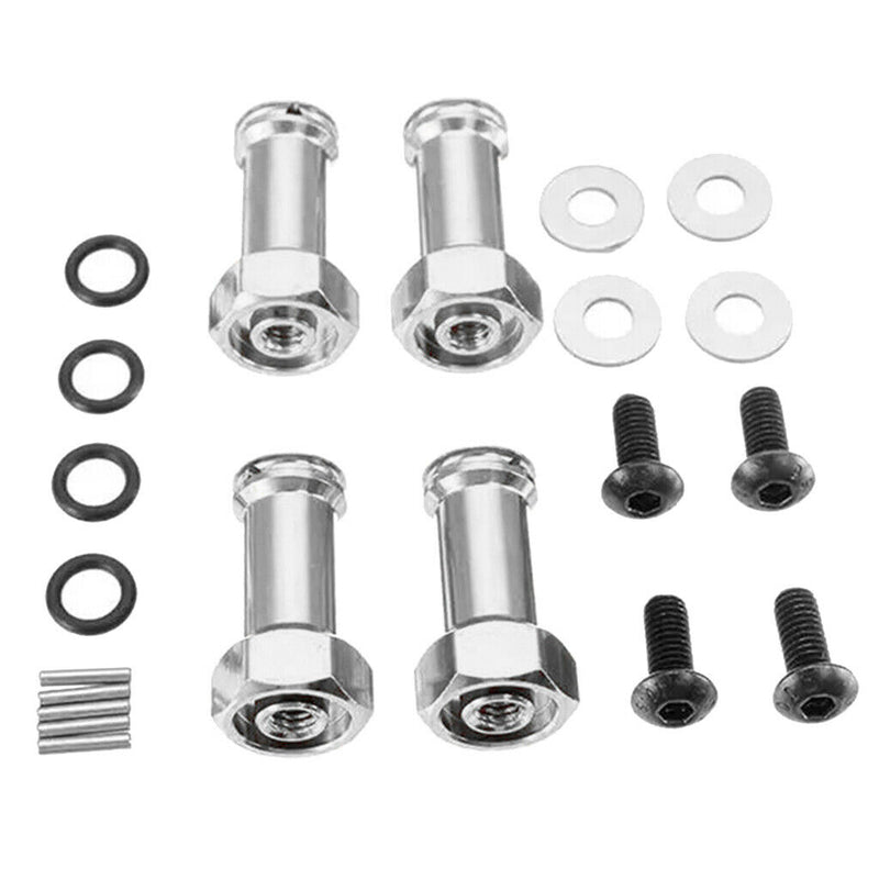 12mm Wheel Hex Hub Extension Adapter for 1/14 Wltoys 144001 Gray