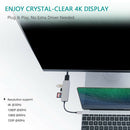 USB C to HDMI Adapter 5 in 1 Type C to HDMI Converter for PC Laptop Desktop