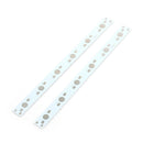 15CM Aluminium PCB Circuit Board for 6 x 1w,3w,5w LED in Series connection M&O