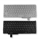 Keyboard Russian Ru Layout for MacBook Pro 17" A1297 2009 2010 2011 Black