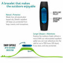 5pcs Anti Mosquito Insect & Bug Repellent Bracelet Bands Silicone Wristband FT