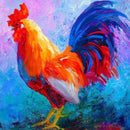 5D DIY Full Drill Diamond Painting Rooster Cross Stitch Mosaic Craft Kit
