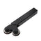 2 Pack Double Wheel Knurling Tool Straight Linear Black Steel Knurl Tool