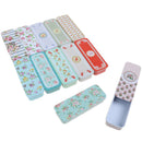 Rectangular Slide Cover Mini Iron Box Storage Pill Case Portable Tin Containe ly