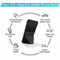 Invisible Paper-thin Magnetic Universal Micro Wallet Phone Holder Stand H7W P4P2