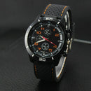Cool Men's Racer Military Pilot Aviator Army Silicone Hot Watch Sale Sports Z8T1