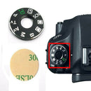 1 Pack Dial Mode Plate Interface Cap Cover + Tape for Canon EOS 6D Digital SLR