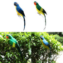 2pcs Simulation Feather Bird Artificial Foam Parrot Birds Party Crafts Ornament